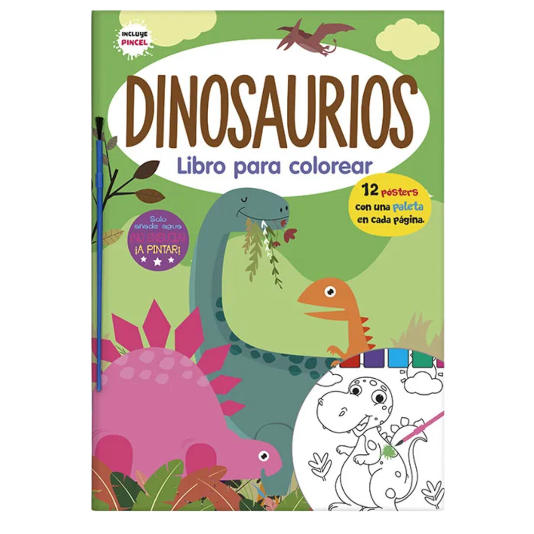 Libro para Pintar con Acuarelas