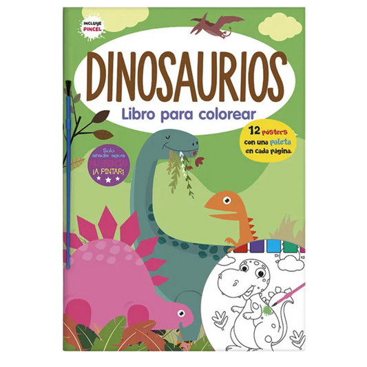 Libro para Pintar con Acuarelas